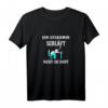 Ein Sysadmin Schläft Nicht Er Root - Lustiges Informatiker Computer T-Shirt für Programmierer, Systemadministratoren & Entwickler als Geschenkidee