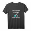 Ein Sysadmin Schläft Nicht Er Root - Lustiges Informatiker Computer T-Shirt für Programmierer, Systemadministratoren & Entwickler als Geschenkidee
