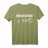 Lustiges Nerd T-Shirt mit WLAN Akku Leer Design – Perfektes Geschenk für Programmierer, Admins & Technikfans zu Geburtstag oder Weihnachten