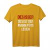 Vollassi Männer Spruch - Internet Meme T-Shirt mit 'Des isser - Des ist der Mann fürs Leben' für Männer und als Geschenk für Partner