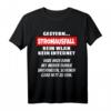 Lustiges Stromausfall T-Shirt - Kein WLAN Kein Internet Spruch-Shirt für Technikfrust & Partygeschenk