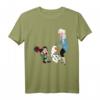 HapOwl Disney Ralph Breaks the Internet Elsa, Vanellope & Olaf T-Shirt - Offizielles Graphic Tee für Fans