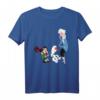 HapOwl Disney Ralph Breaks the Internet Elsa, Vanellope & Olaf T-Shirt - Offizielles Graphic Tee für Fans
