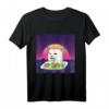 Retro Vintage Angry Women Yelling at Confused Cat Meme T-Shirt – Lustiges Geschenk für Katzenfans, Humorliebhaber & Geburtstagsüberraschung