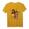 HapOwl Disney T-Shirt mit Vanellope und Moana - Official Merchandise für Männer, Frauen, Jungen & Mädchen