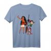 HapOwl Disney T-Shirt mit Vanellope und Moana - Official Merchandise für Männer, Frauen, Jungen & Mädchen