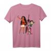 HapOwl Disney T-Shirt mit Vanellope und Moana - Official Merchandise für Männer, Frauen, Jungen & Mädchen
