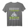Ich Bin Autor Kein Massenmörder Lustiges Schriftsteller T-Shirt – Perfektes Geschenk für kreative Autoren und Buchliebhaber