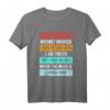 Lustiges Spruch T-Shirt 'My mind is like my Internet Browser' – Perfektes Geschenk für Internet-Liebhaber, Freunde & Familie