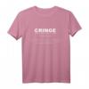 Definition Of Cringe Internet Meme T-Shirt - Lustiges, Peinliches Geschenk für Meme-Lords, Freunde & Social Media Fans
