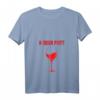 Damen V-Ausschnitt T-Shirt mit Mega-Pint - Witziges Geschenk für Damen, Johnny-Fans und besondere Anlässe