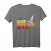 Eat Sleep Surfen Windsurf Surfer Windsurfer Windsurfen Segel T-Shirt - Perfektes Geschenk für Wassersportliebhaber und Surffans