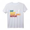 Eat Sleep Surfen Windsurf Surfer Windsurfer Windsurfen Segel T-Shirt - Perfektes Geschenk für Wassersportliebhaber und Surffans