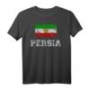 Persien Flagge T-Shirt für Männer, Frauen und Kinder - Patriotisches Landeshirt & Souvenir für Sportfans, Feiertage & Nationalfeiertage