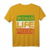 FRAUEN LEBEN FREIHEIT IRAN Unterstützung - Frauen T-Shirt für Frauenrechte & Solidarität