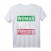 FRAUEN LEBEN FREIHEIT IRAN Unterstützung - Frauen T-Shirt für Frauenrechte & Solidarität
