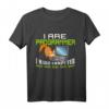 Informationswissenschaft Geschenke für Programmierer, Computer, Katzen & Piepton T-Shirt - Lustiges Nerd Geschenk für IT-Profis, Gamer & Ingenieure