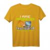 Informationswissenschaft Geschenke für Programmierer, Computer, Katzen & Piepton T-Shirt - Lustiges Nerd Geschenk für IT-Profis, Gamer & Ingenieure