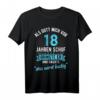 18. Geburtstag als Gott mich vor 18 Jahren schuf T-Shirt - Lustiges Geschenk und Partyzubehör für die Geburtstagsparty
