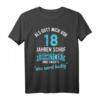 18. Geburtstag als Gott mich vor 18 Jahren schuf T-Shirt - Lustiges Geschenk und Partyzubehör für die Geburtstagsparty