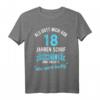 18. Geburtstag als Gott mich vor 18 Jahren schuf T-Shirt - Lustiges Geschenk und Partyzubehör für die Geburtstagsparty