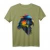 Papagei Tier Druck Kunst Tierliebhaber T-Shirt – Perfekt für Vogel- und Tierfreunde als Geschenk oder persönliches Statement