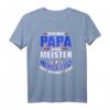 Meister Abschluss Papa Geschenk - Meisterbrief T-Shirt für Handwerker, Feier & Abschlussfeier