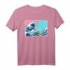 The Great Wave off Kanagawa - Japanische Kunst T-Shirt für Ästhetische Streetwear im Vaporwave & Aesthetic Style