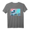 The Great Wave off Kanagawa - Japanische Kunst T-Shirt für Ästhetische Streetwear im Vaporwave & Aesthetic Style