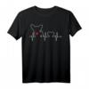 Lustiges Chihuahua-Hund Herzschlag-Design T-Shirt – Perfektes Geschenk für Hundeliebhaber & Chihuahua-Fans