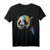 Großer Panda Bunt - Tier Pandabär Zoo Kunst T-Shirt für Tierliebhaber, Kinder & Freunde