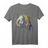 Großer Panda Bunt - Tier Pandabär Zoo Kunst T-Shirt für Tierliebhaber, Kinder & Freunde