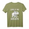 Lustiges Wortspiel Katzen Miezeps Fitnessstudio Sport T-Shirt – Perfekt für Katzenliebhaber und Powerlifter im Gym