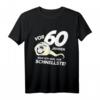 Herren 60. Geburtstag T-Shirt - Lustiges Geschenk mit Spruch für Männer, Biertrinker, Sportmuffel & Bauchträger