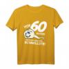 Herren 60. Geburtstag T-Shirt - Lustiges Geschenk mit Spruch für Männer, Biertrinker, Sportmuffel & Bauchträger