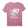 Herren 60. Geburtstag T-Shirt - Lustiges Geschenk mit Spruch für Männer, Biertrinker, Sportmuffel & Bauchträger