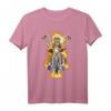 Motorrad Skelett mit Flammen T-Shirt – Cooles Rocker-Design für Motorradfahrer, Biker & Rockmusikfans, tolles Geschenk