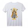 Motorrad Skelett mit Flammen T-Shirt – Cooles Rocker-Design für Motorradfahrer, Biker & Rockmusikfans, tolles Geschenk