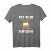 Lustiges Bier T-Shirt: Saufen Bier holen ist auch Bewegung – Perfekt für JGA, Bierliebhaber & Biertrinker