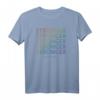 HapOwl T-Shirt Stronger (Regenbogen) – Klassisches Geburtstagsshirt für den runden Anlass