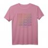 HapOwl T-Shirt Stronger (Regenbogen) – Klassisches Geburtstagsshirt für den runden Anlass