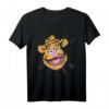HapOwl Fozzie Bear Wocka Wocka Big Face T-Shirt - Offiziell lizenzierte Muppets Kleidung für Fans & Geburtstagsfeiern