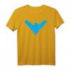 Batman Nightwing Symbol T-Shirt - Offiziell lizenziertes Superhelden-Shirt für Erwachsene, Kinder & Fans