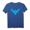 Batman Nightwing Symbol T-Shirt - Offiziell lizenziertes Superhelden-Shirt für Erwachsene, Kinder & Fans