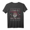 Lustiger Weihnachtspullover mit Aufschrift 'I Do It For The Ho's' – Unhöflicher, Hässlicher Weihnachts-Pullover für Erwachsene, perfekt als Geschenk oder für den Weihnachtsurlaub