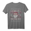 Lustiger Weihnachtspullover mit Aufschrift 'I Do It For The Ho's' – Unhöflicher, Hässlicher Weihnachts-Pullover für Erwachsene, perfekt als Geschenk oder für den Weihnachtsurlaub