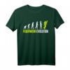 Feuerwehr Evolution T-Shirt für Feuerwehrmann & -frau – Lustiges Geschenk zum Geburtstag, Einsatz und für die Wache