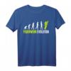 Feuerwehr Evolution T-Shirt für Feuerwehrmann & -frau – Lustiges Geschenk zum Geburtstag, Einsatz und für die Wache