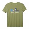 Never Forget Retro Technik Lustig IT Admin Computer Geek T-Shirt – Nostalgisches Medien-Design für IT-Profis und Technikliebhaber