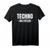 Lustiges Techno Rave Bass und Party T-Shirt für Festival und Club – Für Elektronikmusikliebhaber & Gruppen beim Festival